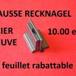 NEUVE hausse RECKNAGEL 1 feuillet rabattable DRILLING MIXTE EXPRESS à 10.00 Euros !!!!!!! (HU250)
