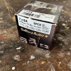 7x64 Sellier Bellot SPCE 11.2 Gr.  1 sans prix de réserve !!!!