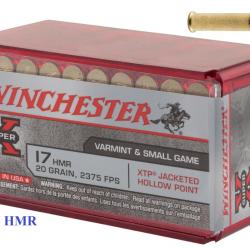 Cartouches  super-X   Cal. 17 HMR