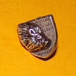 AMICALE SAINT - HUBERT MULCEY , ATTACHE PIN'S  ,  FABRICANT SANS , BON ETAT VOIR PHOTOS .  POUR TOUT