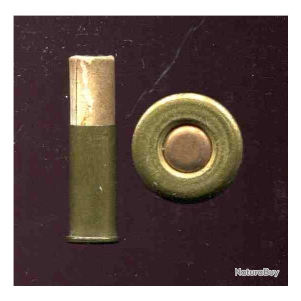 .320 Long  grenaille - cartouche assez rare - tui laiton et conteneur carton blanc