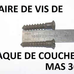 lot de 2 vis de plaque de couche de MAS 36 MAS36 - VENDU PAR JEPERCUTE (D23B973)
