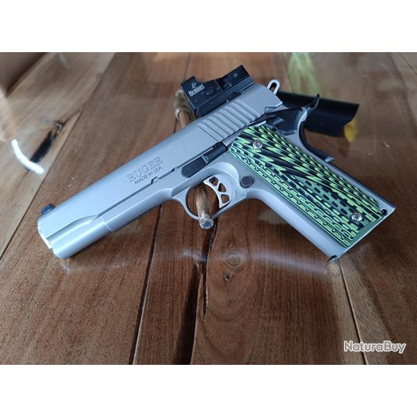 RUGER SR1911 + BURRIS FAST FIRE