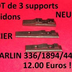 3 supports NEUFS guidon MARLIN 336 MARLIN 444 + MARLIN 1894 en ACIER - VENDU PAR JEPERCUTE (b12284)