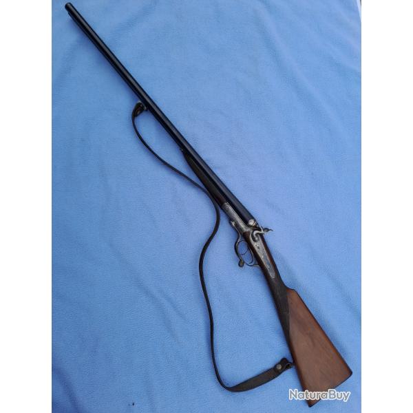 Fusil de chasse  chiens