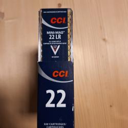 Lot 500 cartouches CCI 22 lr mini mag.