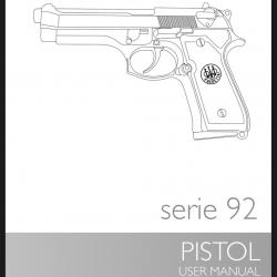 Notice beretta 92 PDF