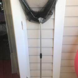 Épuisette en aluminium télescopique