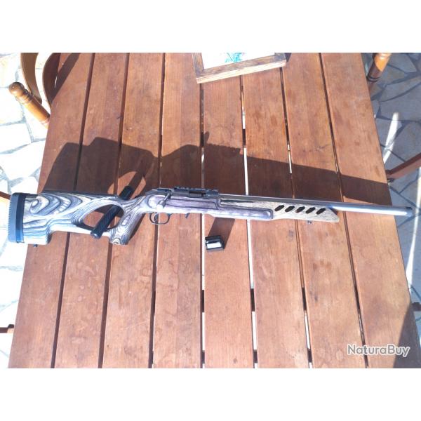 Ruger American Rimfire Thumbole Target lamell Inox