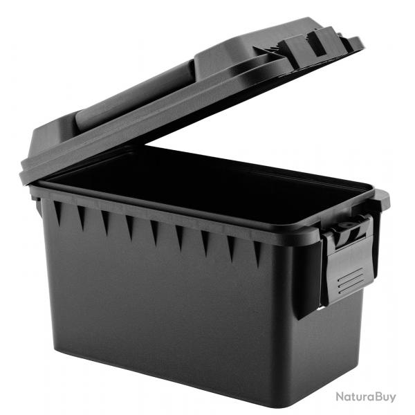 Caisse munitions polymre Noire cal.50 30X16X17.5 cm FOT - Focus On Tools