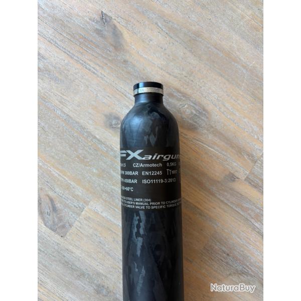 Bouteille carbone fx airguns 580 cc 300 bars