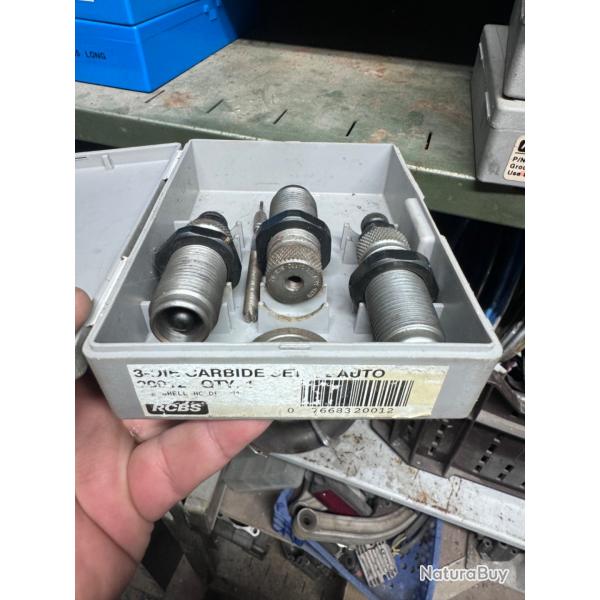 Outils Rcbs carbure 3 outils 7,65