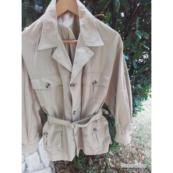 Vends vritable veste saharienne