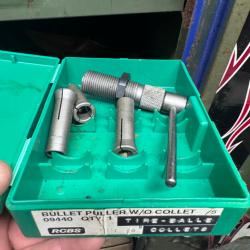 Tire balle collet Rcbs avec outils