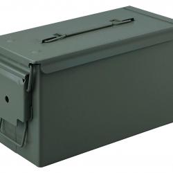 Caisse munitions Métal Vert Olive cal.50 33X18X23 cm FOT - Focus On Tools