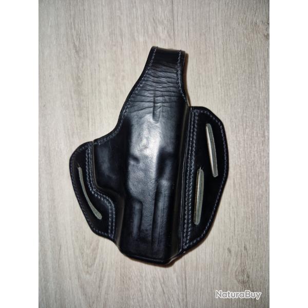 tui holster flatguard cuir port civil pistolet GK PRO