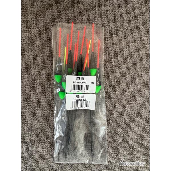 12 flotteurs au coup ragot 1gr