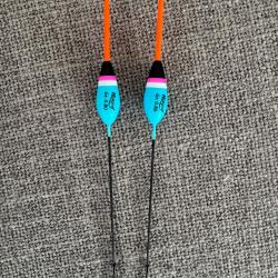2 flotteurs au coup ragot 0,80gr