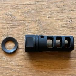Frein de bouche AR 15 SCHMEISSER NoRec Compensator .223 Rem ou 222 Rem cache flamme 1/2 x 28