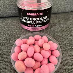 starbaits pop up dumbell rose pale 14mm , 70gr