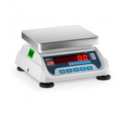 Balance poids-prix - Calibrage certifié - 1,5 kg / 0,5 g - 3 kg / 1 g - LED 14_0000067