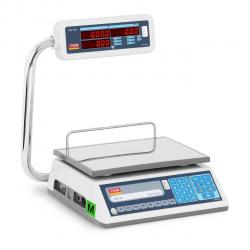 Balance poids-prix - Calibrage certifié - 15 kg - Écrans LED opposés 14_0000661