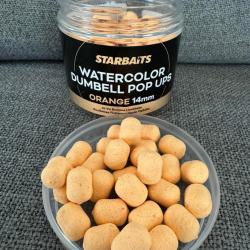 starbaits pop up dumbell orange pale 14mm , 70gr