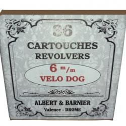 6mm Vélodog ou 6 mm Vélo-dog: Reproduction boite cartouches (Vide) AB 13772847