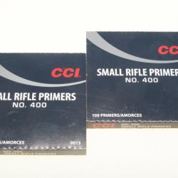 200 amorces CCI small rifle 400