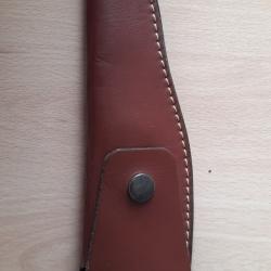 Étui couteau en Cuir