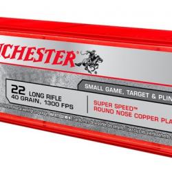 Cartouches  super X  CP / super speed -  Cal.22LR   boite de 100