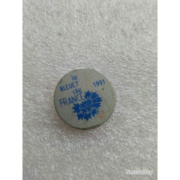 PINS ARMEE DE TERRE LE BLEUET DE FRANCE 1991