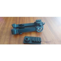 Bipied UTG Quick Detach réglable 14-22cm