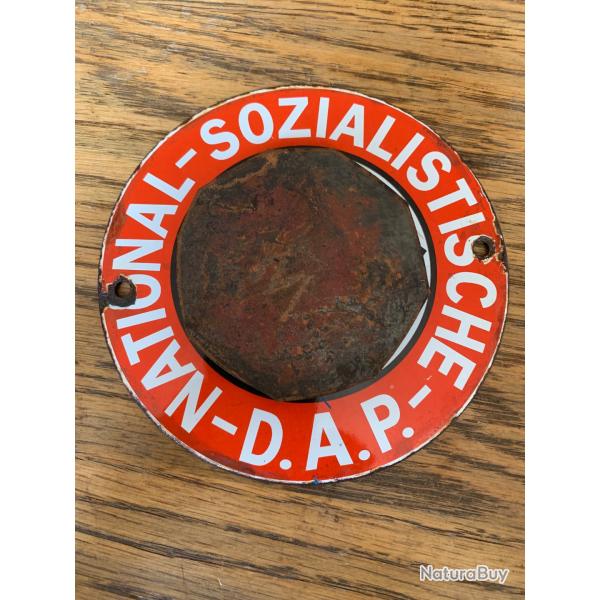 Plaque maille allemande WW2