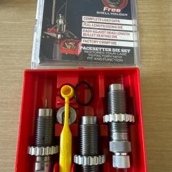 JEU D'OUTILS 3P LEE AVEC SUPPORT DOUILLE 222 REM