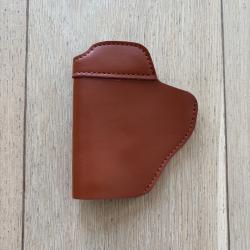 Etui en cuir G19, SigP365, port dissimulé