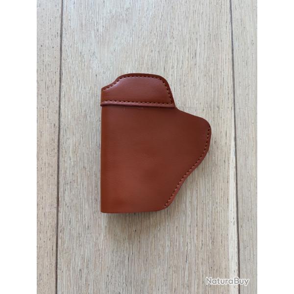 Etui en cuir G19, SigP365, port dissimul