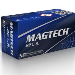 Cartouches  22LR  Subsoniques  Magtech - x 50