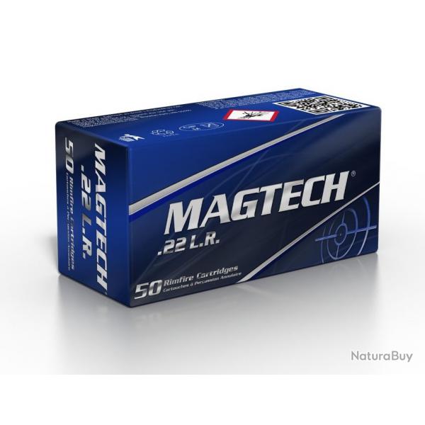 Cartouches  22LR  Subsoniques  Magtech - x 50