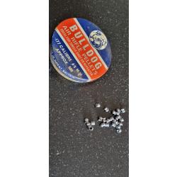 30 plombs pour pistolet ou carabine 4,5mm Bulldog
