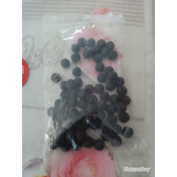 50 billes coutchouc dures