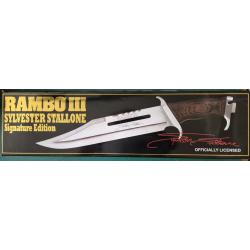 Couteau Rambo III First Blood 9297 du groupe Hollywood Collectibles