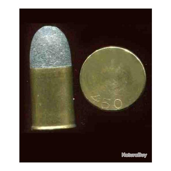 .450 Bull Dog - marquage en relief  : 450 - amorce central interne