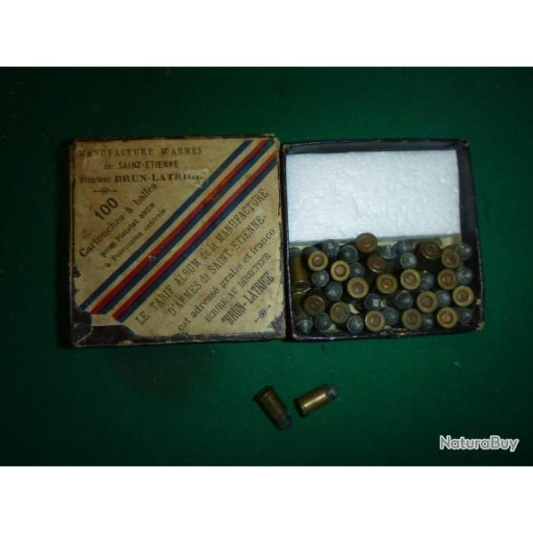 Trs rare Boite pour pistolet BRUN LATRIGE St Etienne