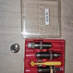Outil rechargement LEE 45acp + jauge 45acp