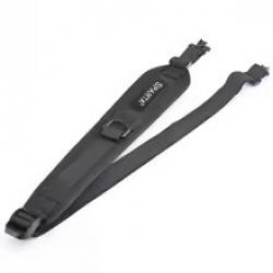 Élingue Tactique Réglable avec Emerillons QD Verrouillables pour AR15 AK47 et Fusils de Chasse Noir