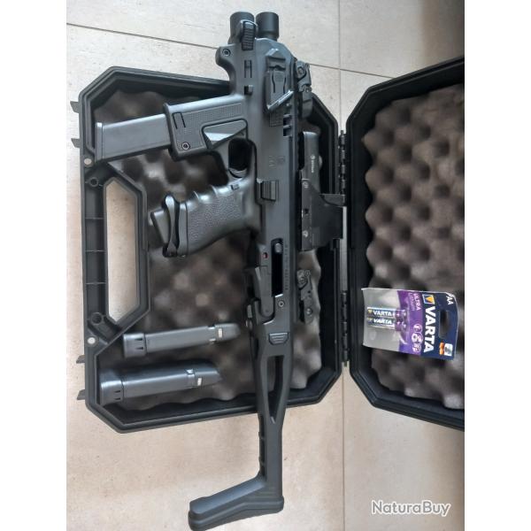 Vends Glock 17 Gen3 dans sa crosse CAA micro-roni G3