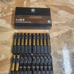 12 balles calibre 7x65r marque RWS ID classic