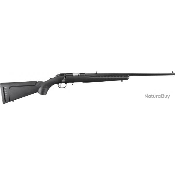 RUGER AMERICAN RIMFIRE .22LR canon 46CM filet 1/2x28 noire