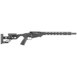 RUGER PRECISION RIMFIRE .22LR canon MI LOURD 46CM fileté 1/2x28 noire